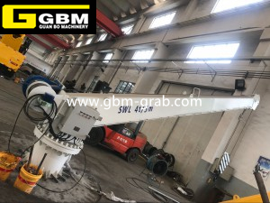 Low price for Small Crane For Boat - Hydraulic yacht crane – GBM