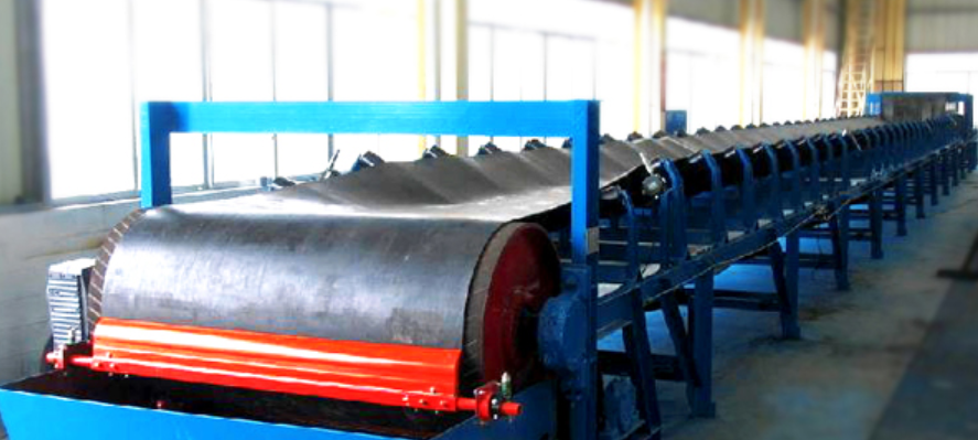 Belt conveyors are widely used in applicants