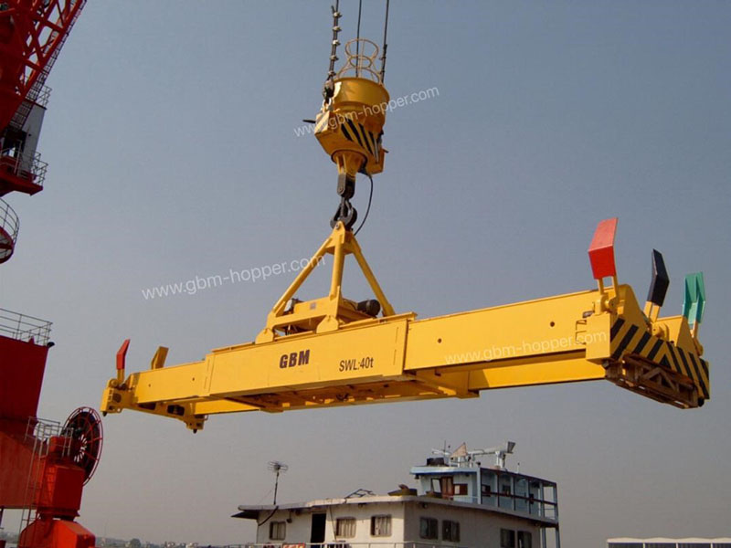 Hydraulic telescopic spreader11