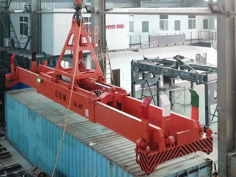 Hydraulic telescopic spreader6