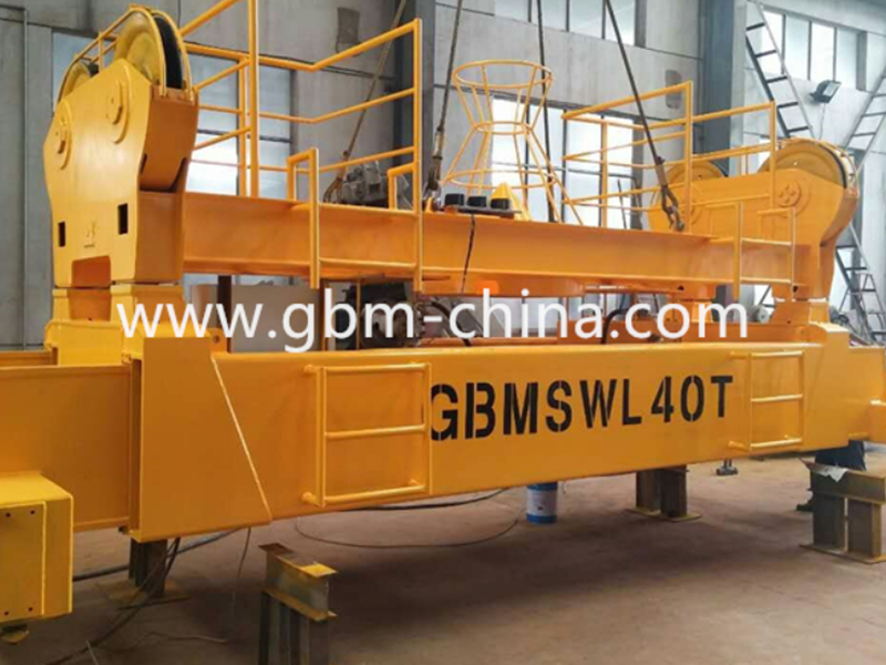 Hydraulic telescopic spreader9