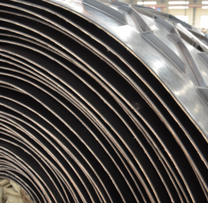 Fabric core conveyor belt