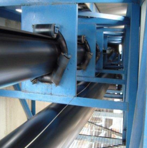 Tubular conveyor belt