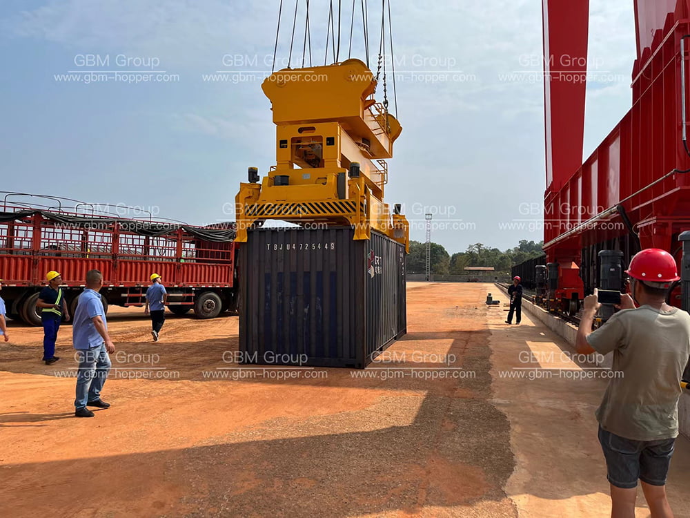 Rail Weighing Container Spreader Delivery3